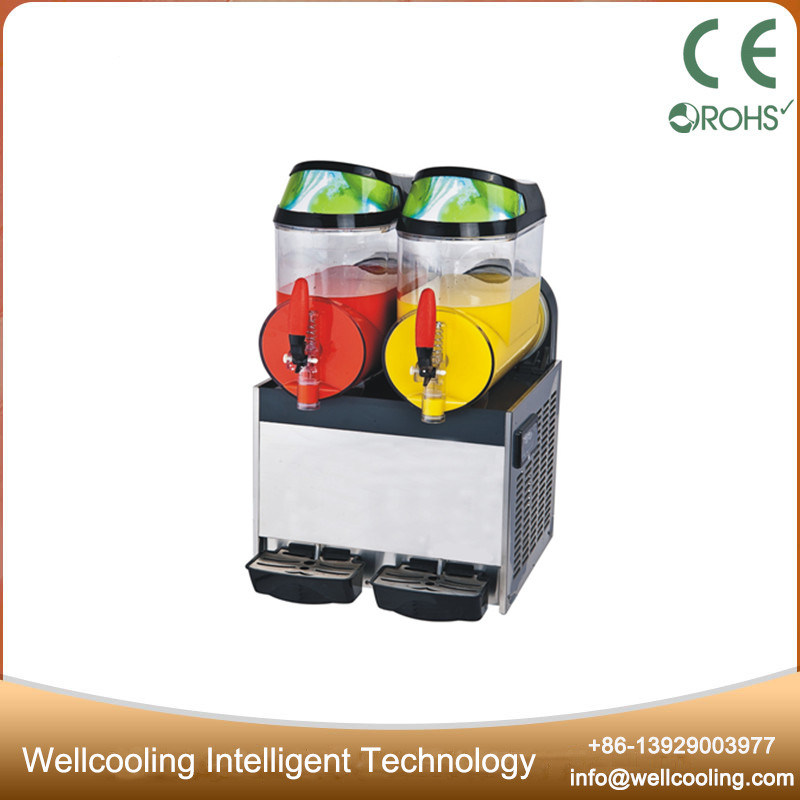 Xrj-10lx2 Margarita Slushie Puppy Slush Machine with LED Lid