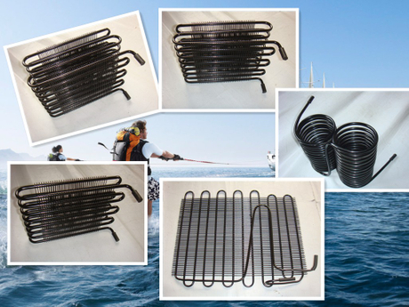 Distributeur d'eau Tube métallique Condenseurs