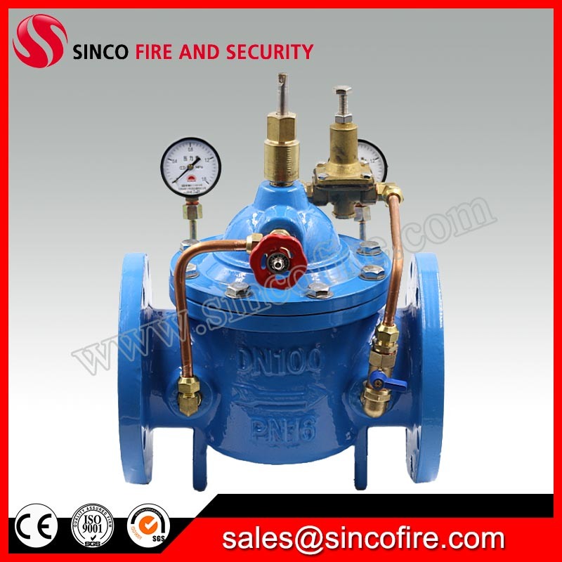 Ductile Iron Epoxy Coating Pressure Reducing Valve