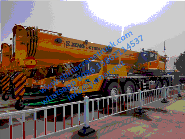 Customer order XCMG 100 ton truck crane