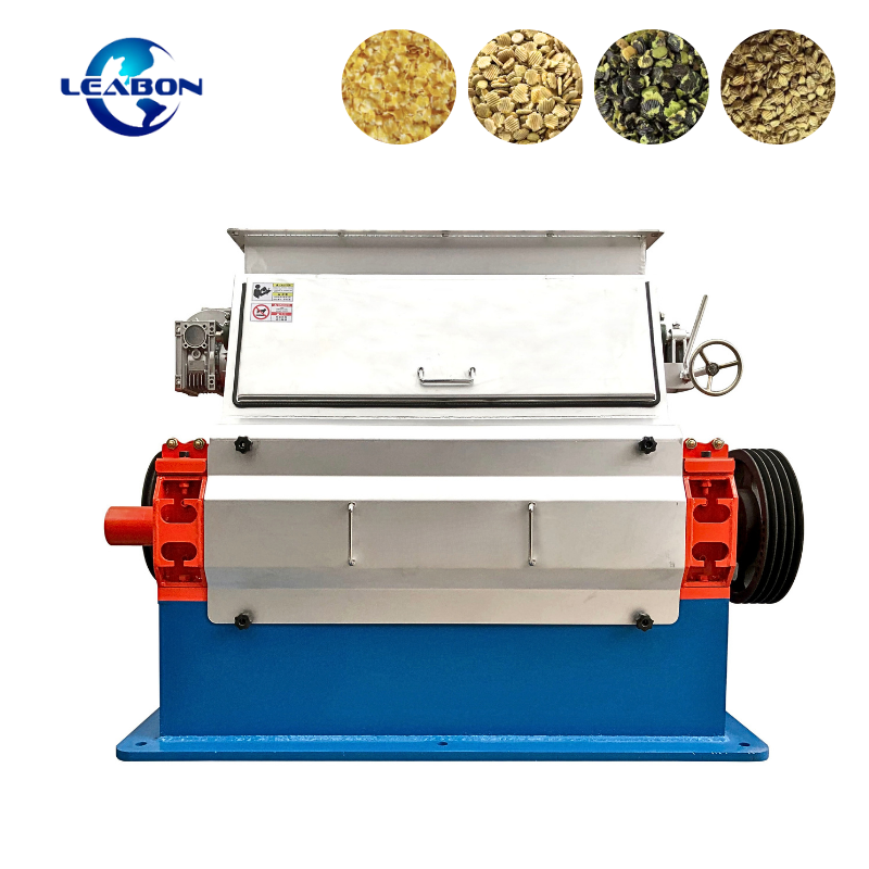 Corn Flakes Extruder Wheat Oat Flaking Machine Corn Flakes Production Line Maize Grain Steam Flaking Mill