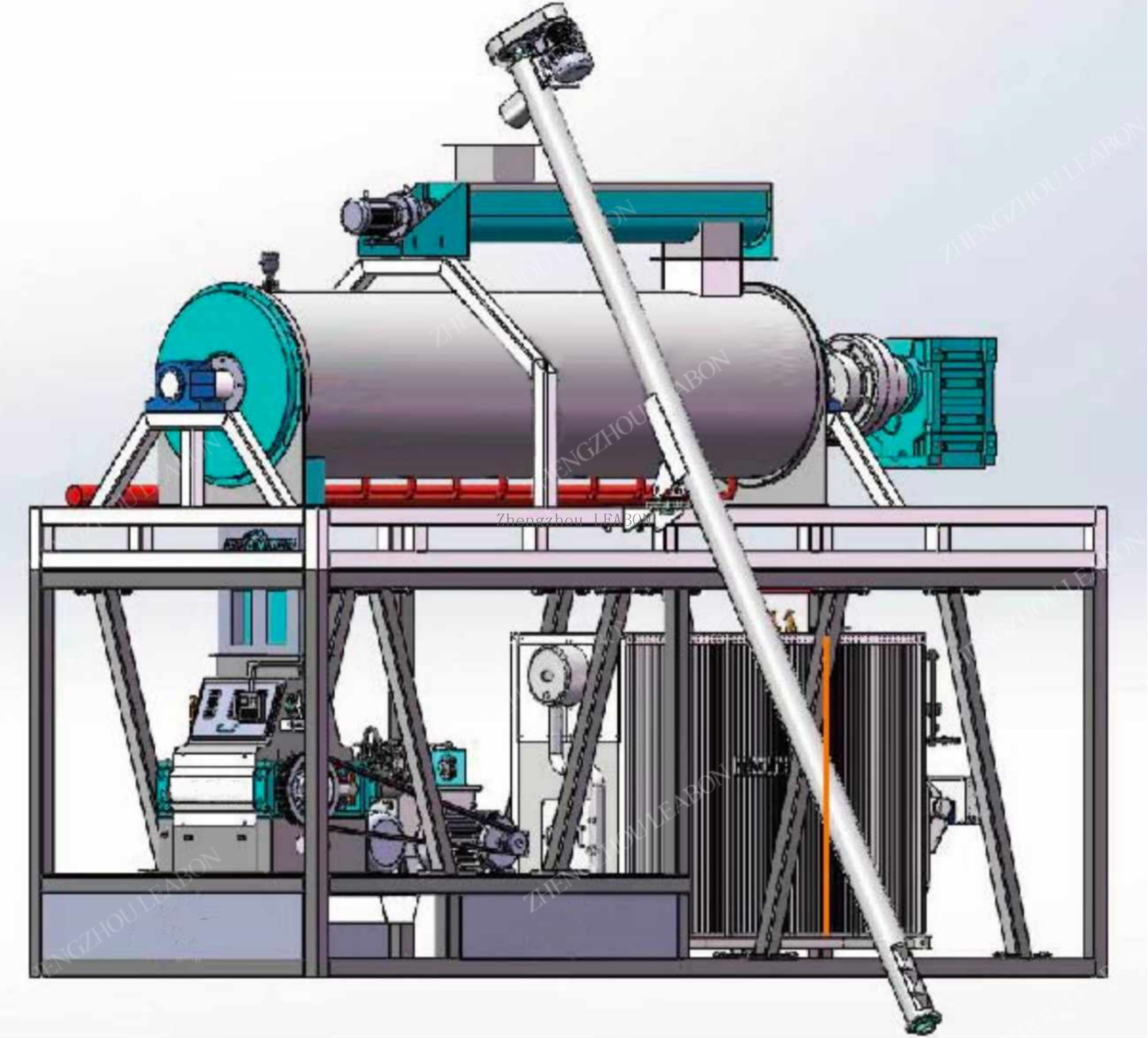 Corn Flakes Machine Maize Flattening Machine Integrated Steam Grain Flaking Machine