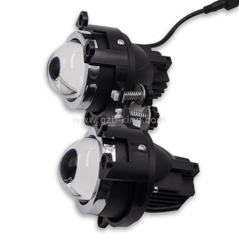 3 inch 8400LM 55W 3-color in one LED projector LED fog light 