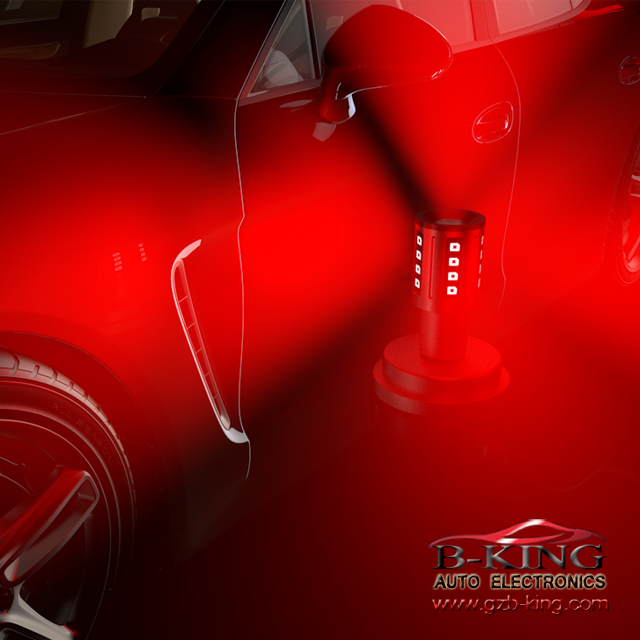 red Osram LED tail light