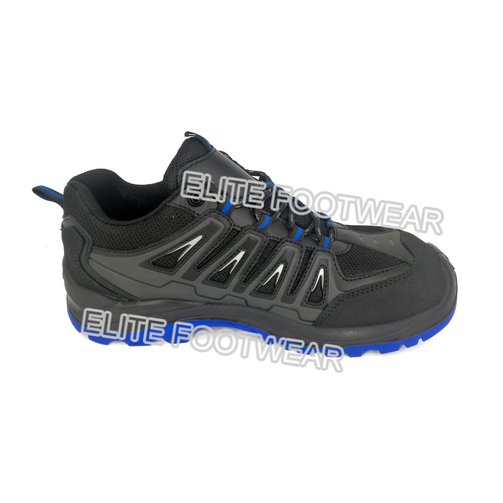 work men high quality fashionable safety shoes labor anti-slip dual density pu sole 3E extra wide waterproof safety shoes