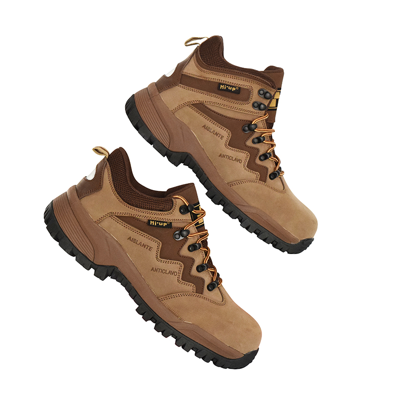 2022 High quality nubuck leather rubber outsole goodyear work outdoor fashionable endure dirty Safety shoes trabajo zapato