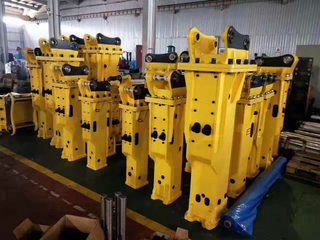 Small Hydraulic Stone Rock Breaker Hammer for Digger Excavator 
