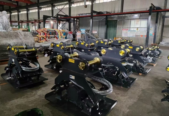excavator compactor
