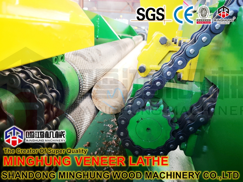 mesin bubut veneer minghung