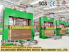 Mesin Cold Press Plywood Core Veneer untuk Industri Panel Baed Kayu