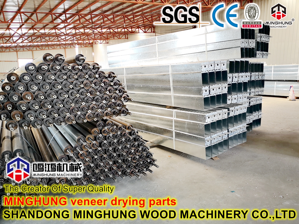 Rol untuk pengeringan veneer