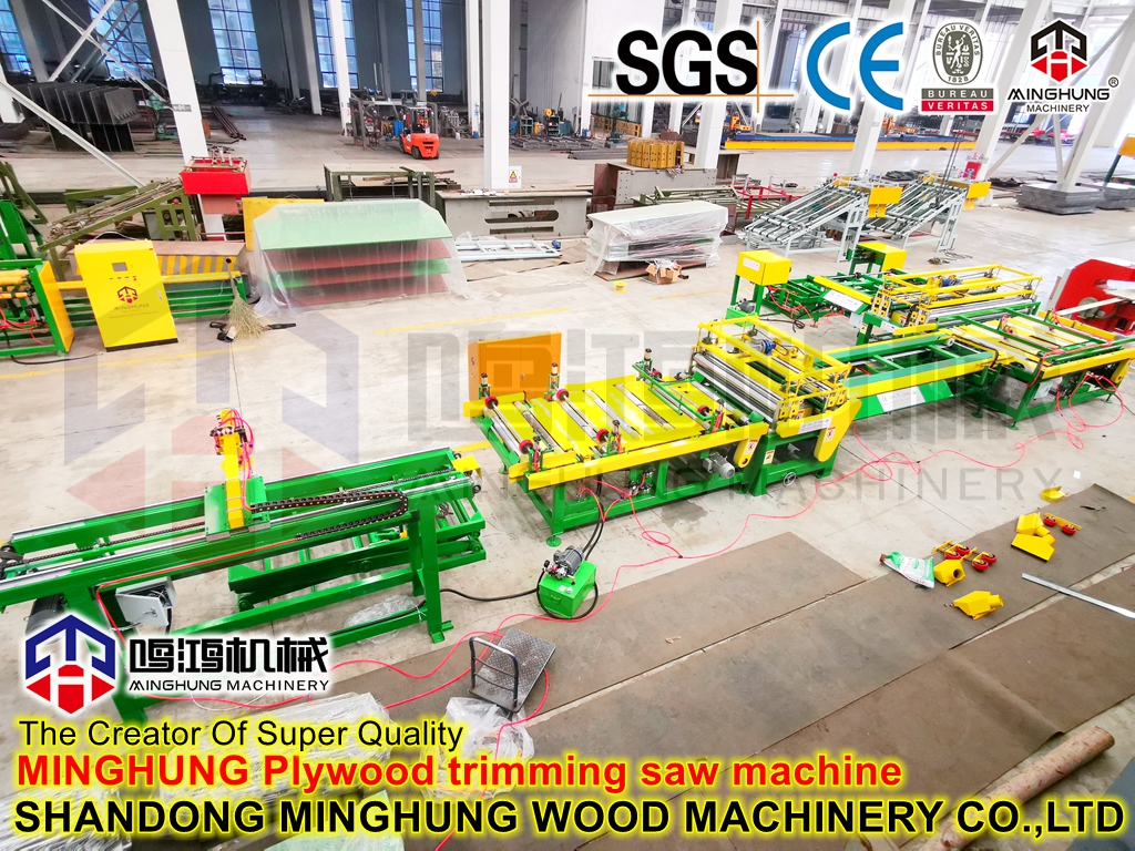 Garis gergaji roller kecepatan kayu lapis