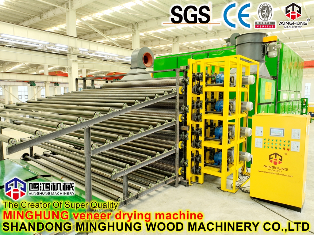 MINGHUNG mesin pengering veneer
