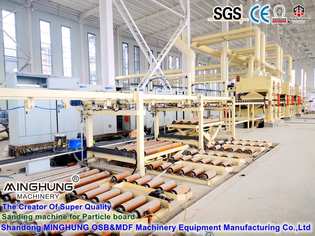 Manufaktur Mesin Lini Produksi OSB Papan Partikel Pasokan Langsung Pabrik