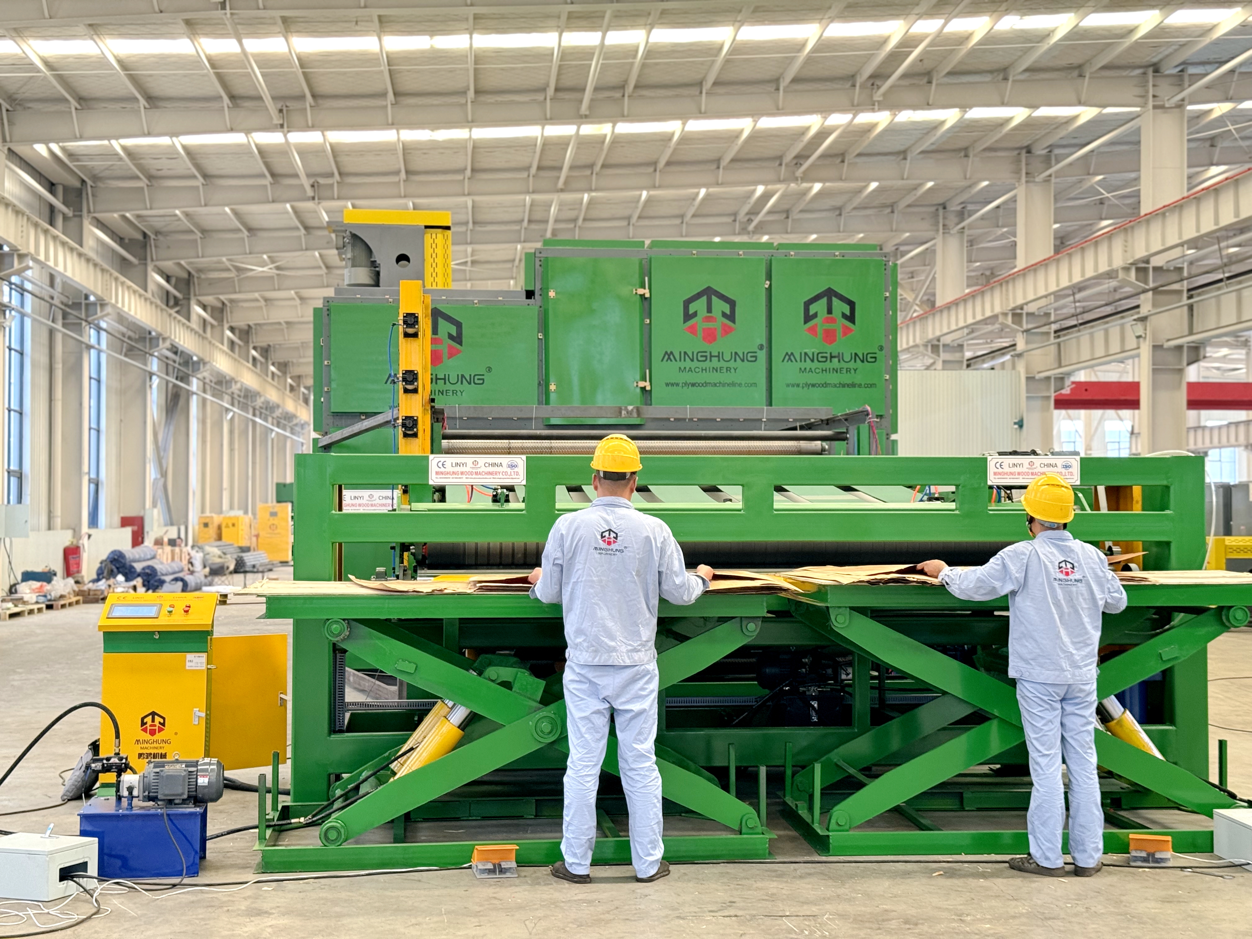 Mesin Pengerjaan Kayu Pengering Veneer Kayu Drier Roller Mesin Pengering Veneer Wajah Kayu Lapis