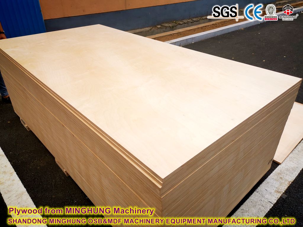 Kayu lapis dari MINGHUNG mesin