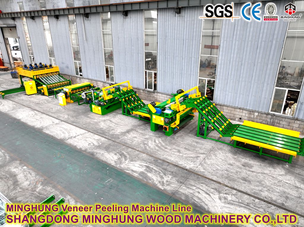 China Strong 8Feet/2600mm Veneer Production Line