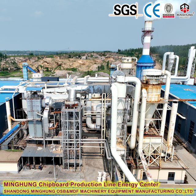 MINGHUNG Pusat Energi Jalur Produksi Chipboard