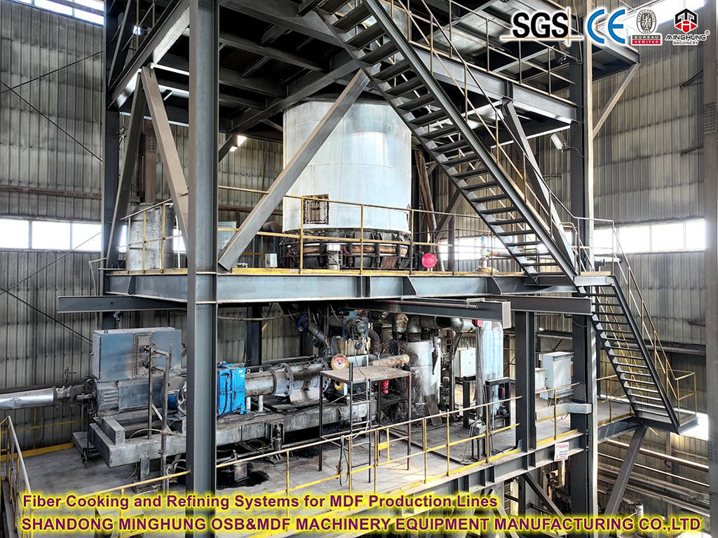 Sistem Memasak dan Pemurnian Serat untuk Jalur Produksi MDF
