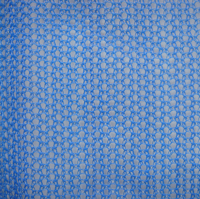 HDPE 140gsm blue color scaffold net