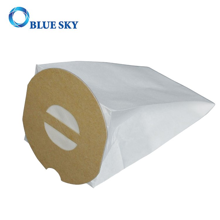  Bolsa de papel de filtro de polvo blanco de cartón personalizado para aspiradora C-VAC