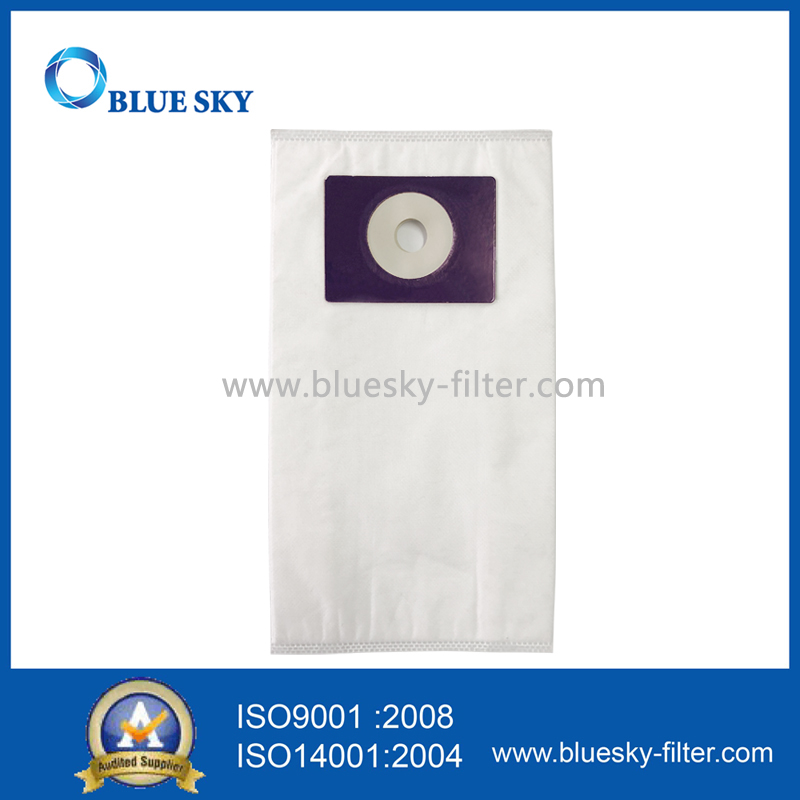 Bolsa de filtro HEPA de polvo no tejido blanco personalizado al por mayor para aspiradora 