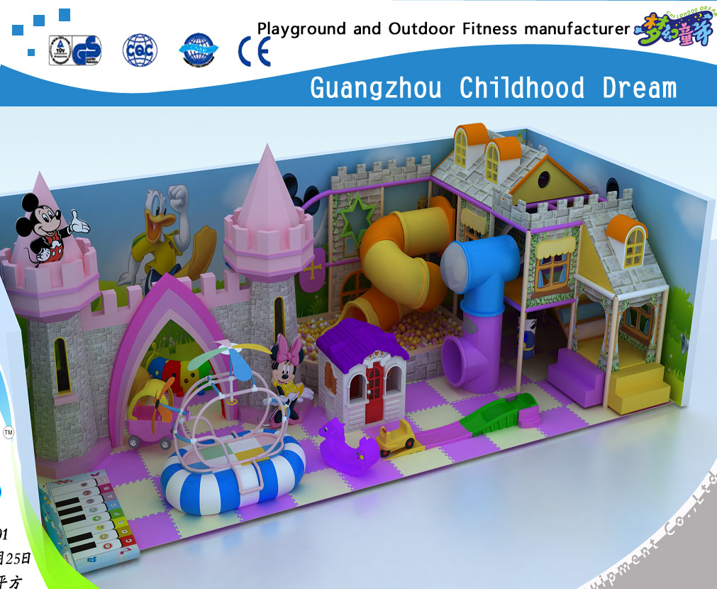 Beliebte Kinder kleiner Indoor-Spielplatz zum Verkauf (M11-C0022)