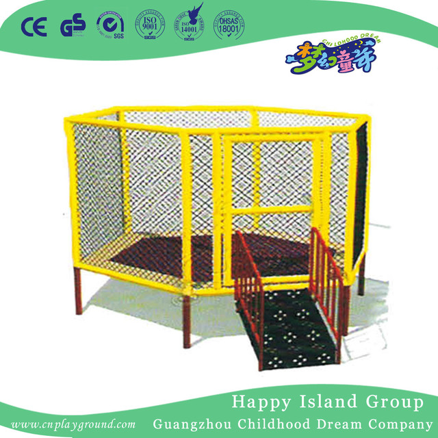 Neues Design Großes Kombinationstrampolin zum Spielen für Kinder (HF-19504)