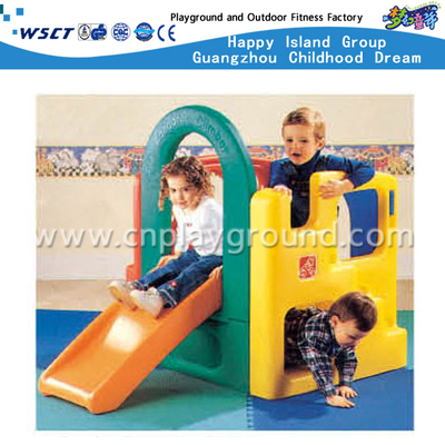 Kunststoff-Spielzeug-Rutsche mit Swing-Kleinkind-Spielplatz-Ausrüstung (M11-09308)