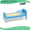 Kindergarten Möbel aus Holz Twin Size Schulbett mit Kunststoffbett (HG-6305)