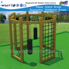 经济环保的室外木质体能训练攀爬架(HF-17604)
