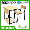 Wooden New Style Student Desk And Chair(SF-92S)