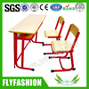 Middle School Wooden School Furniture Desk and Chair (SF-21D)