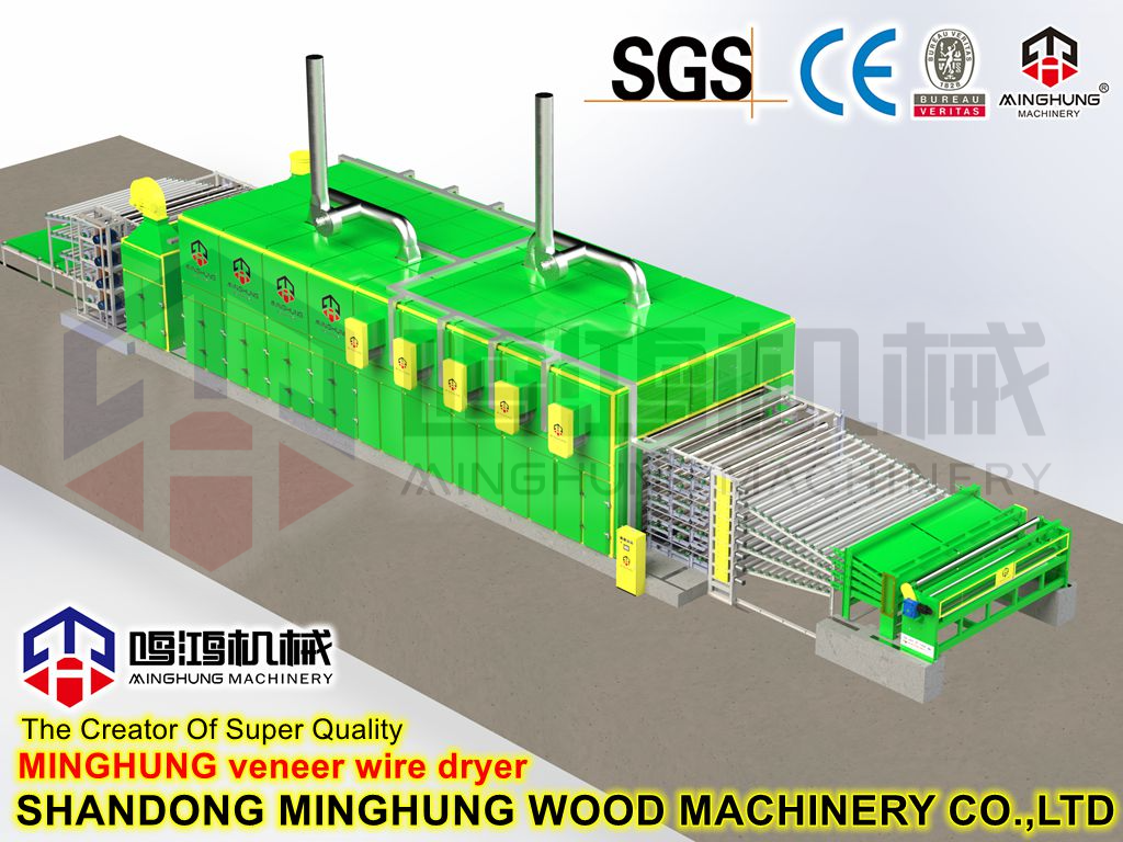 Pengeringan Veneer Kayu Lapis LVL