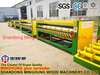 Mesin Lem Plywood dengan Roller Conveyor