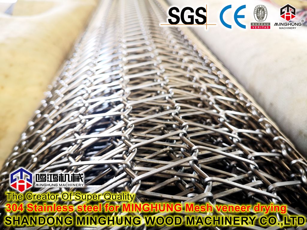 301 stainless steel untuk pengeringan veneer mesh