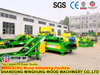 Hardwood Mix Line Pemrosesan Vener Hasil Tinggi 