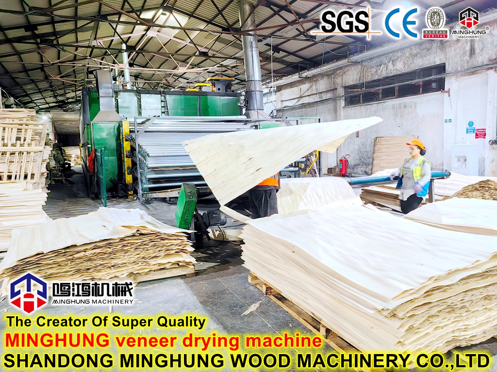 MINGHUNG mesin pengering veneer 