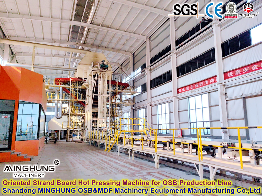 Mesin Press Panas OSB untuk Lini Produksi OSB