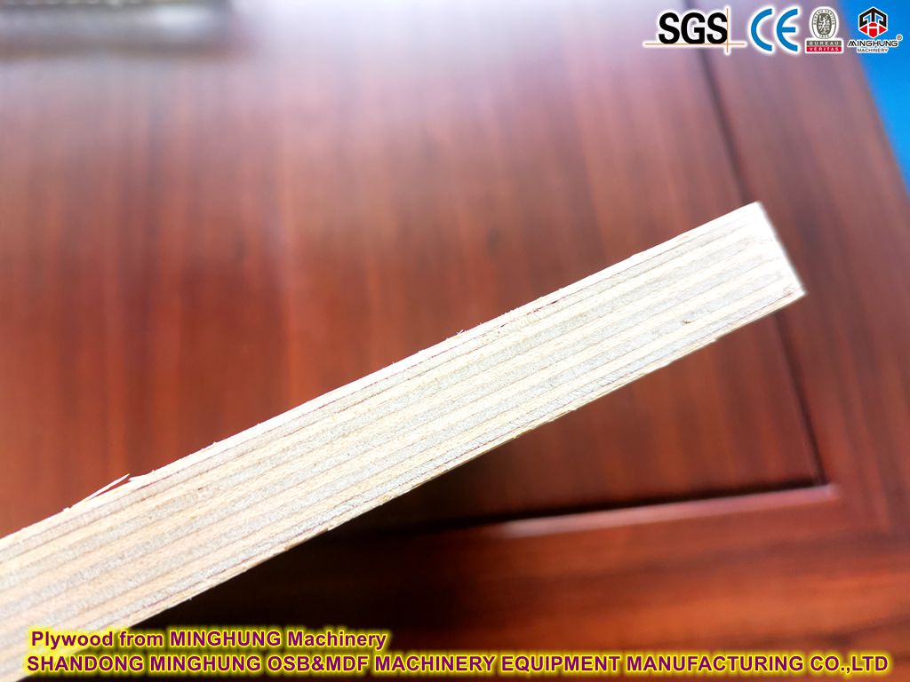 Kayu lapis dari MINGHUNG mesin kayu lapis