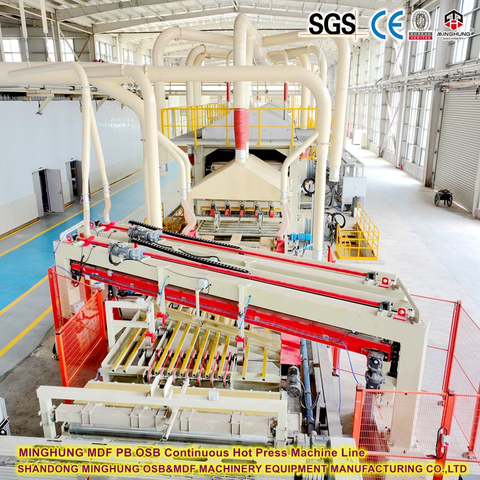 MINGHUNG Jalur produksi fiberboard densitas tinggi (HDF)