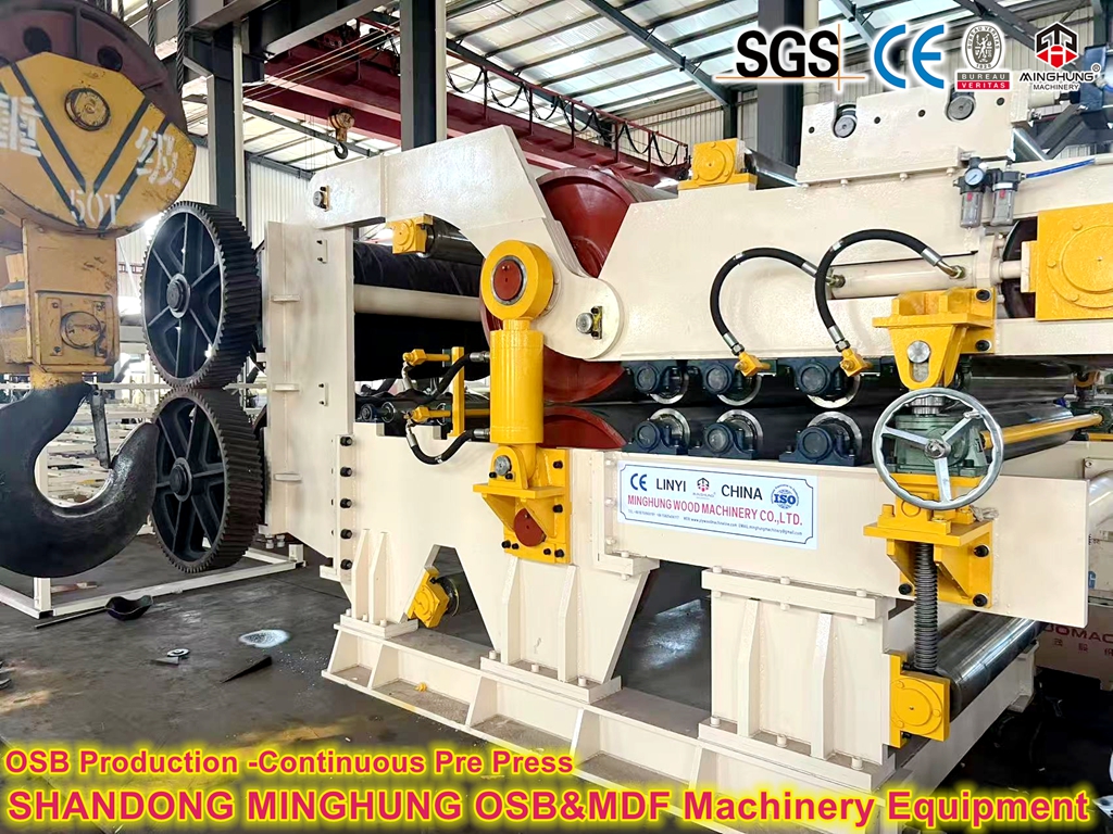 OSB Production-Continuous Press