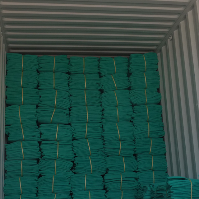 HDPE 120gsm dark green color scaffold net