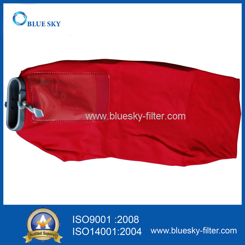 Bolsa de filtro de polvo de tela roja para aspiradora 