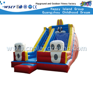 户外儿童玩兔充气滑梯 (HD-9505)