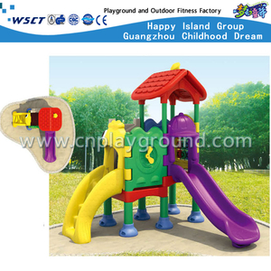 便宜的户外塑料游乐场幼儿设备 (M11-03105)