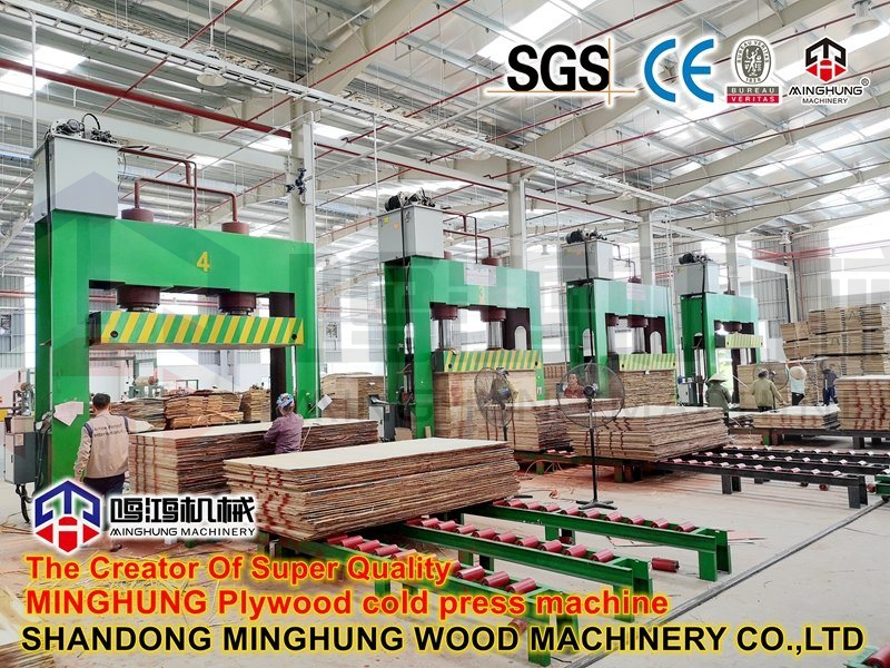 Mesin Woodworking Mesin Press Hidrolik Cold Press