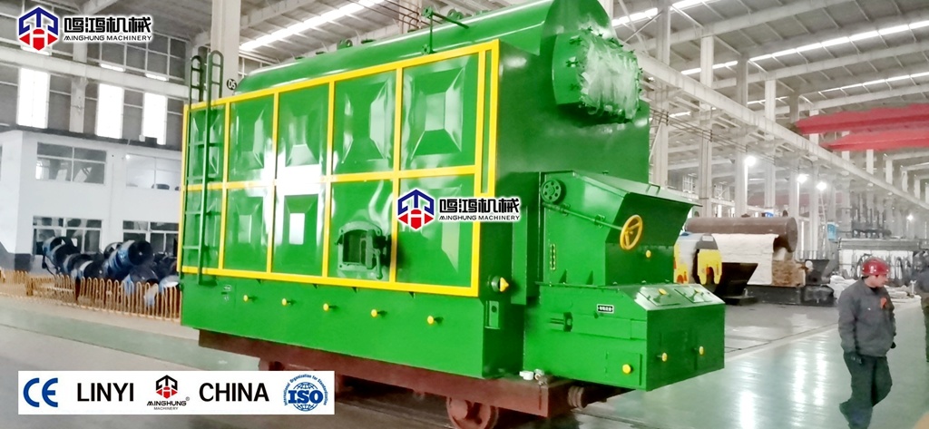 Industri Fire Tube Coal Chain Steam Boiler