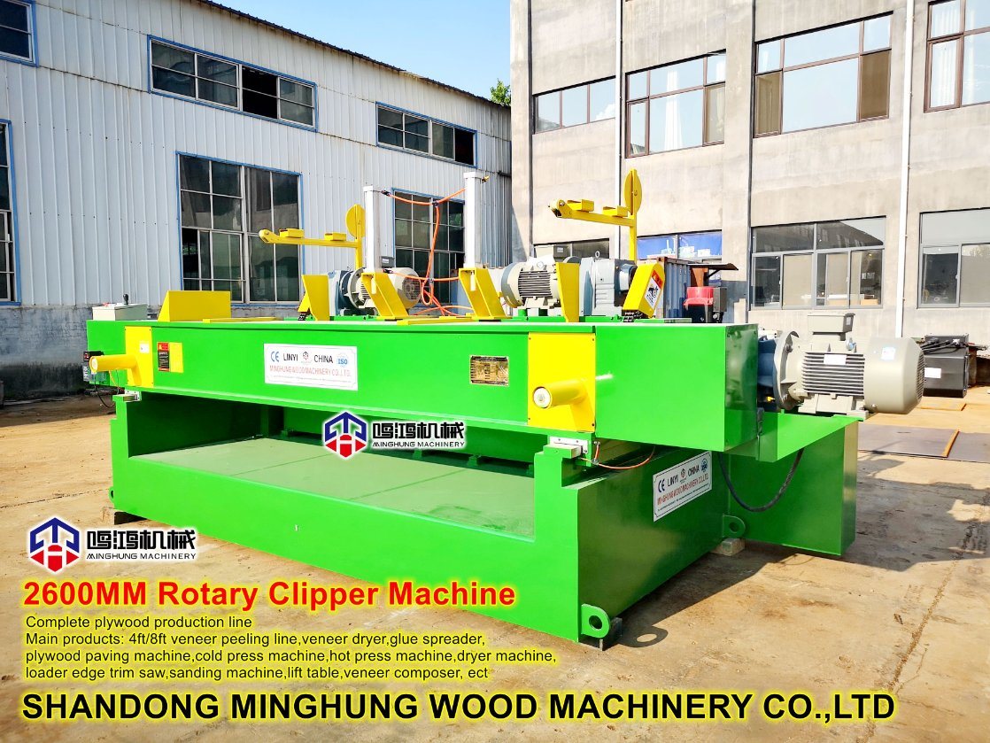 Mesin Pengerjaan Kayu Kayu Lapis Veneer Peeling Log Processing Machine