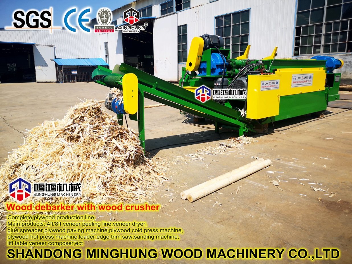 Mesin Woodworking Log Debarking Machine